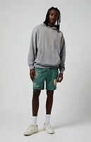 PacSun Pacific Sunwear Collegiate Fleece Volley Sweat Shorts