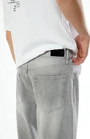 The Met x PacSun Gray Logo Baggy Jeans