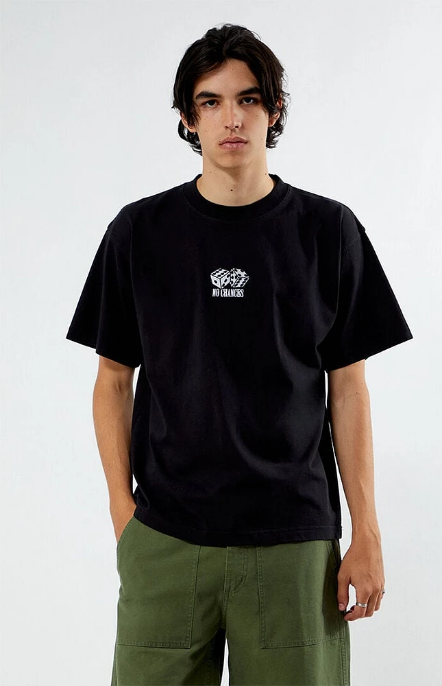 PacSun No Chances Embroidered Oversized T-Shirt