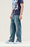 PacSun Medium Indigo Wash Baggy Jeans