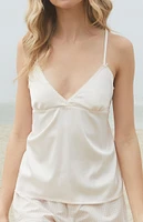 John Galt Cream Edith Tank Top