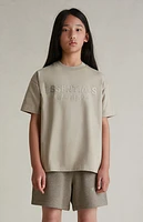 Fear of God Essentials Kids Homestead Heather Fleece Soccer Sweat Shorts