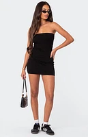 Edikted Gemma Strapless Mini Dress