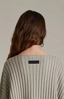 Fear of God Essentials Seal Raw Neck Sweater