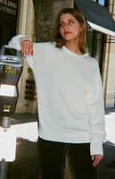 John Galt White Brianna Sweater