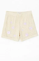 PacSun Flower Crochet Shorts