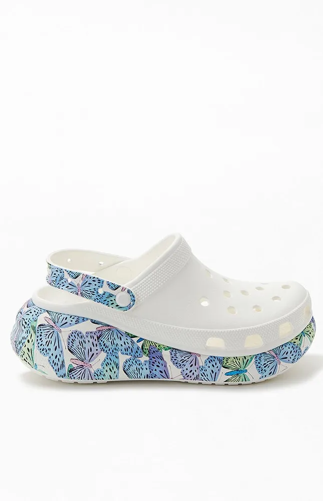 Crocs Classic Crush Butterfly Clogs