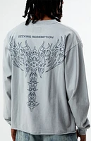 PacSun Redemption Cropped Long Sleeve T-Shirt