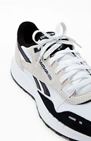 Reebok Black & White Classic Leather 2400 Shoes