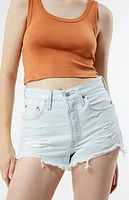 Levi's 501 Medium Indigo Denim Shorts