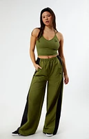 Olive Classics Ribbed Crop Top