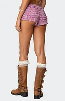 Edikted Shailee Ruffled Shorts