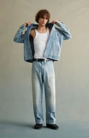 RARE DNM EDIT Light Indigo Embossed Gas Jacket