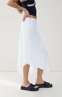 Beverly & Beck Lace Tiered Maxi Skirt