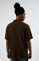 Pacsun Santiago Brown Camp Shirt