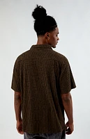 PacSun Santiago Brown Camp Shirt