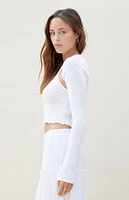 Beverly and Beck Daisy Knit Bolero