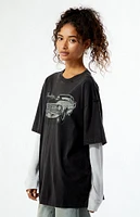 FORD Mustang Double Layered Long Sleeve T-Shirt