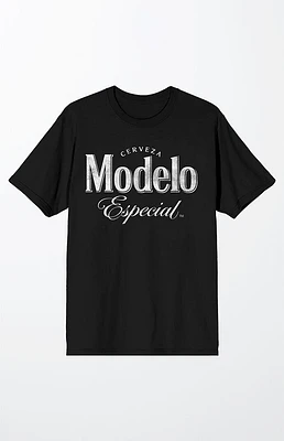 Black Modelo Classic Logo T-Shirt