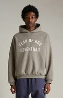 Fear of God Essentials Heather Grey Fleece Hoodie