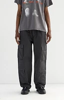 PacSun Black Baggy Cargo Pants