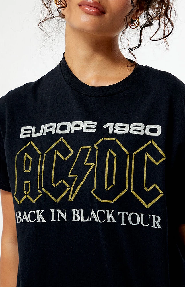 AC/DC Back Black Europe T-Shirt