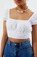 Rhythm Dylan Cap Sleeve top