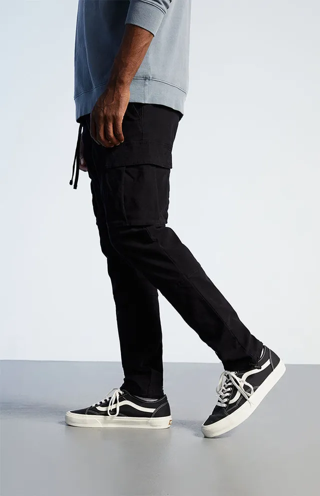 PacSun Utility Gray Front Pocket Slim Cargo Pants