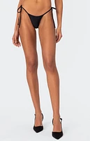 Elora Micro String Tie Sides Bikini Bottom
