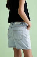 Pacsun Kids Light Indigo Denim Shorts