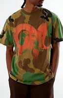 PacSun Washed Camo Animal T-Shirt