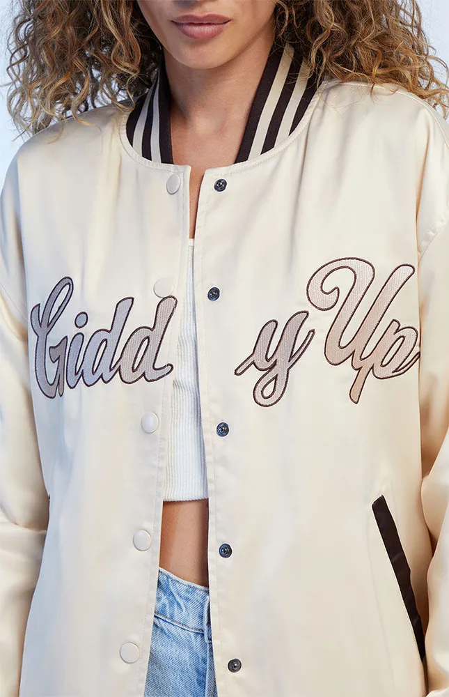 Giddy Up Varsity Coach Jacket