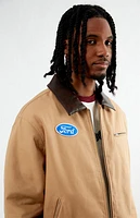 FORD Tan Canvas Gas Jacket