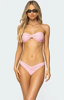 Edikted Starfish Bandeau Bikini Top