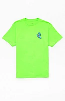 Santa Cruz Kids Neon Green Screaming Hand T-Shirt