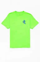Santa Cruz Kids Neon Green Screaming Hand T-Shirt