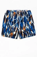 PacSun Scope AOP 4.5" Swim Trunks