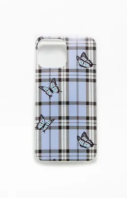 Plaid Butterfly iPhone 12/13 Pro Case
