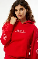 By Samii Ryan x Sweethearts Just Kiss Me Hoodie