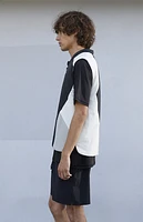 A.R.C. Black Nylon Color Block Vest