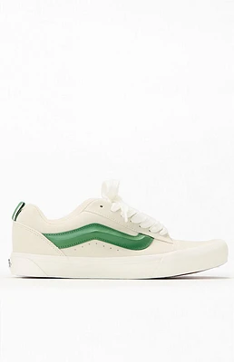 Vans Green & White Knu Skool Shoes