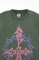 Enemy NYC Cross Rhinestone T-Shirt