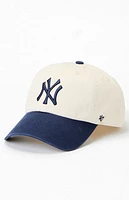 47 Brand Cream New York Yankees Strapback Dad Hat