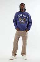 PacSun Serenity Embroidered Crew Neck Sweatshirt