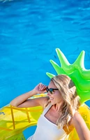 Pool Candy Resort Collection Jumbo Pineapple Sun Chair