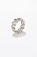 PacSun Silver Cuban Ring