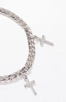 PacSun Cross Chain Bracelet