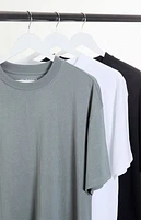 PS Basics 3 Pack Solid Color Oversized T-Shirts