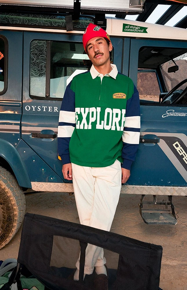 OYSTER EXPEDITION Explore Rugby Shirt