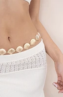 Ettika Scallop Shell Body Chain